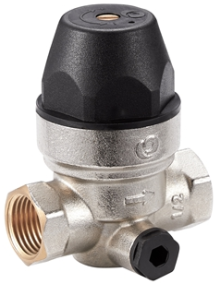 Редуктор давления мембранный 1/2" ВВ с выходом под манометр ZEGOR  QS-3432