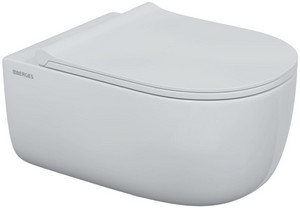 Унитаз подвесной BERGES EGO XL 54 см с функцией биде без смесителя, керамика