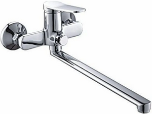 ВАННА  POTATO  P22272  ø35  шланг 150см PVC, изл. L35, дивертор нажим-го типа в корпусе, лейка 3 режим, хром