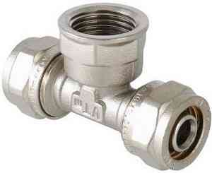 #МП Тройник T20х3/4"х20 2 цанги/ГАЙКА VTm.332.N.200520 VALTEC ### Распродажа!!!