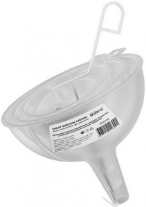 Воронка пластик- набор 4шт  (55/75/95/115мм)