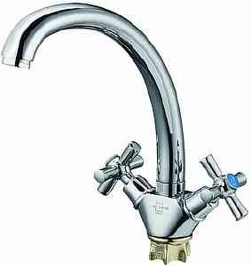 КУХНЯ  SOLONE   KOA4-A722  кер. (1/2") 90°, гайка (корона), хром