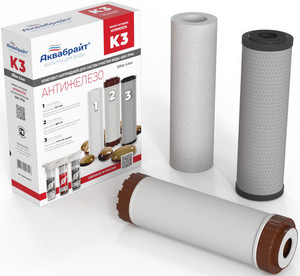 АБ  КОМПЛЕКТ К-3    АКВАБРАЙТ ОБЕЗЖЕЛЕЗИВАНИЕ