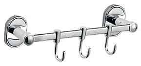 ДЕРЖАТЕЛЬ  д/полотенец  Potato  P2914-3 трубчатый на три крючка