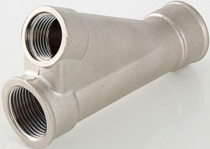 ФИТИНГ тройник  для ввода греющ кабеля в трубу 1/2 *1/2 * 25 град  (ZEISSLER)  TIM