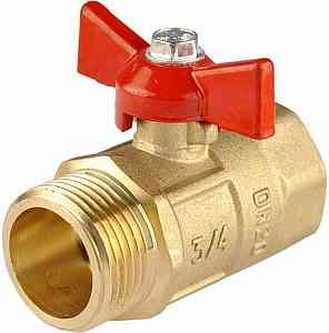 КРАН  шар.   1/2''  ВР-НР БАБОЧКА Галлоп ПРАКТИК