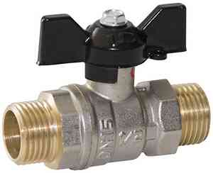 КРАН  шар.   1/2"  НР-НР БАБОЧКА LD PRIDE