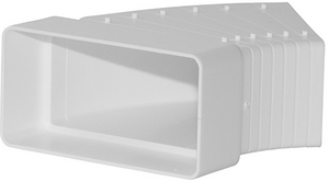 Колено горизонтальное разноугловое    60 х 204   620КРП    ФЛЕКС