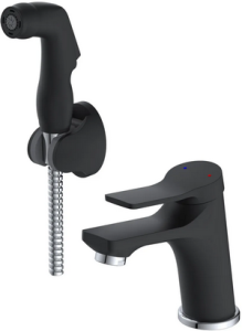 P12292BL Смеситель для раковины с гигиенической лейкой