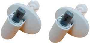 Крепление для сиденья к унитазу УКЛАД  КР 06 с микролифтом  (г. Псков)   