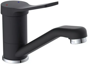 КУХНЯ  POTATO   P45292BL   ø35   на гайке    черный/хром