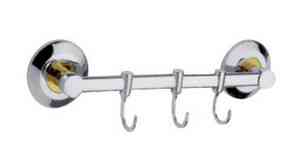 ДЕРЖАТЕЛЬ  д/полотенец  Potato  P117-3 трубчатый на три крючка /