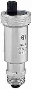 Воздухоотводчик автоматический 3/8" прямой с отсек. клапаном (никель)  AQUALINK