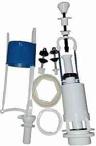 АРМАТУРА В БАЧОК  УКЛАД  А 110.57.14.0  нижн./подв  БЕЛЫЙ ШТОК. клапан    