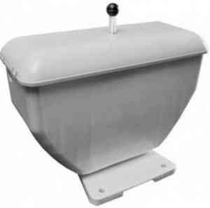 БАЧОК  для унитаза нижний пласт  КИРОВ с площадкой