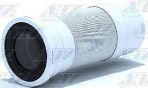 АНИ K721R Гофра д/унитаза, вып. 110мм, (310-840мм) (улучш. уплотн.)