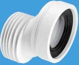 Фановая труба жесткая MRWC6 с манж. и смещ. 40мм, вх. 90/110, вых. 110, 125 мм Mc'Alpine