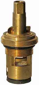 КРАН-БУКСА  (РОССИЯ)   КЕРАМИКА   1/2M, шток 7х7 мм, 180°, под крест, P51-6