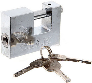 Замок навесной TLAN-50 (прямая дужка)