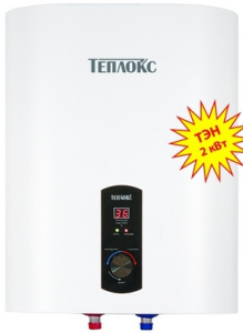Водонагреватель ТЕПЛОКС 80 л, ФЛЕТ плоская НЕРЖАВЕЙКА, мощность 2 кВт