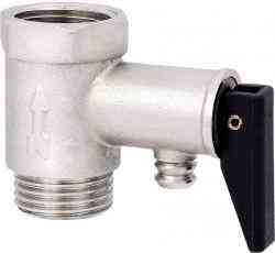 Клапан для водонагрев. с курком   1/2"  ВР-НР (7 бар) TIM