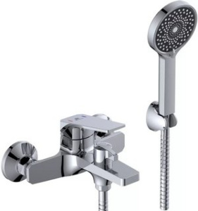 ВАННА  Diadonna  D165-30  ø35, див. пов. в корпусе, короткий излив, шланг 1,5 м, хром, латунный