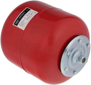 Расширительный бак вертикальный  18 л. оцинк-ый фланец 1"  OASIS RV-18