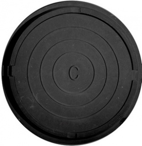 ЛЮК "Водполимер" из полимерно-песчаной композиции Тип Л (легкий) ЧЕРНЫЙ /