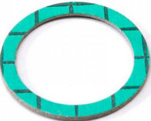 ПРОКЛАДКА  радиат.  паронит  1" х2,0мм  межреберная ПАРОНИТ (безасбестовый  паронит Россия) уп.100шт