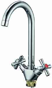 КУХНЯ  SOLONE   KOA4-C722  кер. (1/2") 90°, гайка (корона), хром