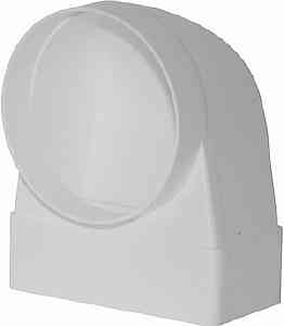 Соединитель 55*110  D100 эксц 90 град плоский/круглый ФЛЕКС