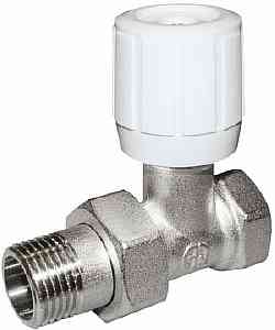 Клапан ручной для радиатора ПРЯМОЙ  3/4"  AQUALINK