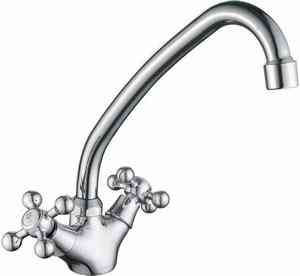 КУХНЯ MAXONOR MN4519 1/2 (крепление шпилька,хром (ЛАТУНЬ) /