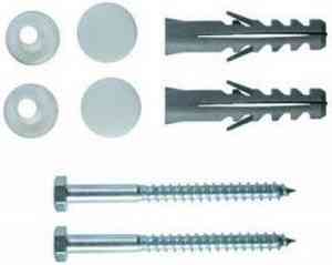 Крепление унитаза к полу 2 болта  КТ-80