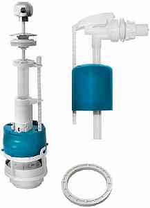 АРМАТУРА  ДЛЯ УНИТАЗА   БОКОВ подв  БЕЛ ШТОК      ИНКОЭР     (СБа-БпрН-Б-В Р)  (1-2-1-4)