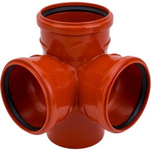 КНЛ  110  КРЕСТОВИНА двухплоск   Д/НАРУЖ. КАН     110х110х110/87     "ПОЛИТЭК" 