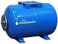 Гидроаккумулятор горизонтальный  80 л. оцинк-ый фланец 1", EPDM, АКВАБРАЙТ ГМ-80 Г