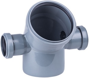 КНЛ   110  ОТВОД  110/45  с выходом 50  (ЛЕВЫЙ+ПРАВЫЙ)  РОССИЯ