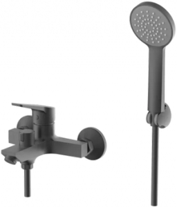 ВАННА  POTATO  P30187-19   ø35   корот нос , дивертор поворотн ,  Графитовый