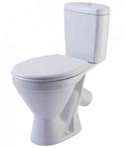 Унитаз-компакт "СТАНДАРТ" (косой. нижн подв, сид, арм кноп) ROSA г. Киров