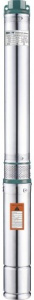 Скважинный насос ZEGOR центробежн 3SDM318-0.75kw. (кабель 20m), ⌀ корпуса 3"(75мм), напор 71м, расход 5.2м3/час
