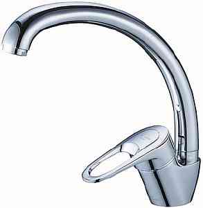 КУХНЯ  SOLONE   LOP4-A043  кер. картридж ⌀40, шпилька, хром