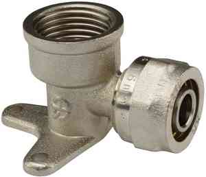 МП Угольник с крепл. L20х1/2"F-W цанга/ГАЙКА "AQUALINK" (угол)