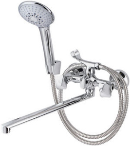 СМ  ВАННА  ПСМ-184-38 КВАДРО  ЕВРО керам плоск нос (Эксцентрик ИМПОРТ) тип См-ВУДРНШлА  